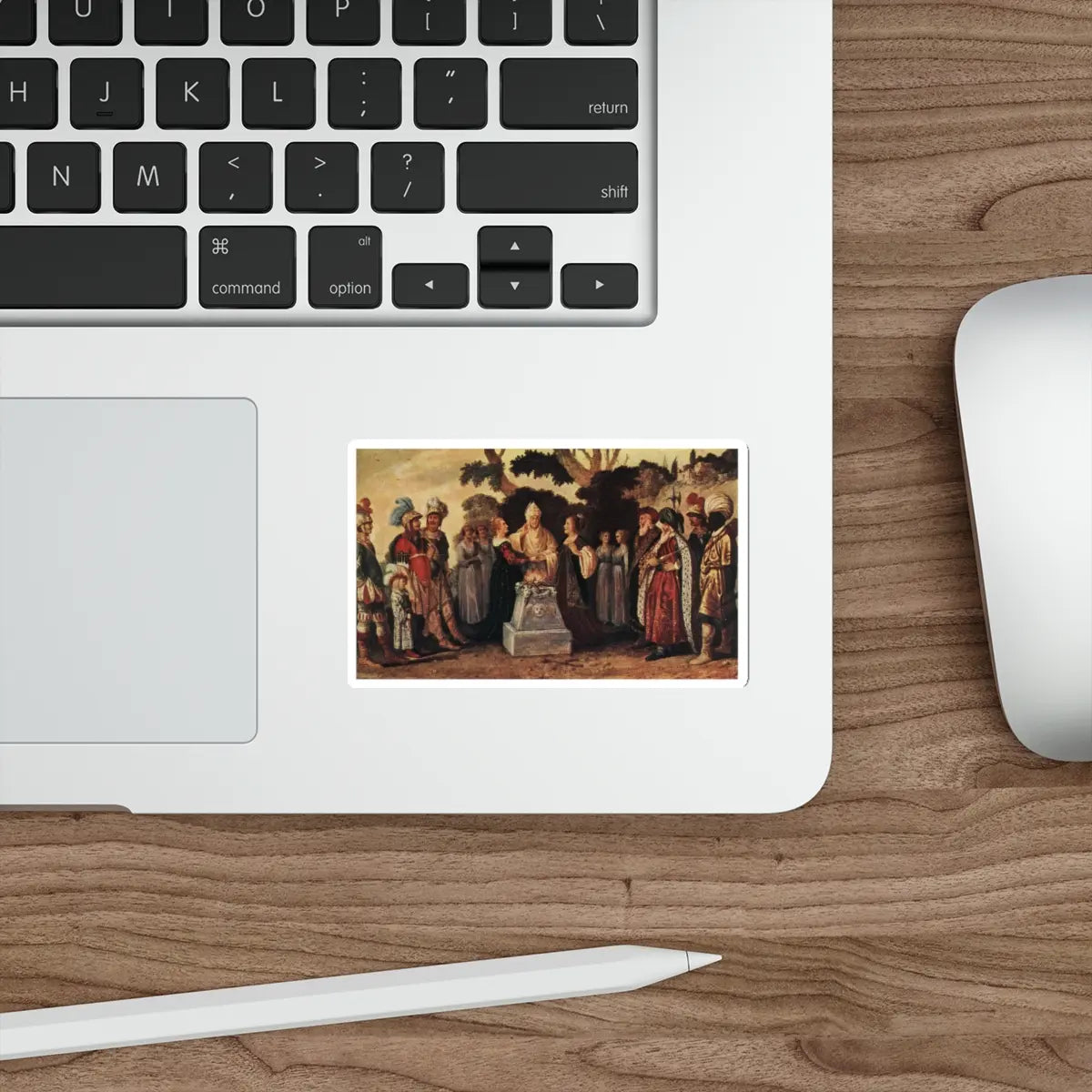 SKU:16011554823163817022 Sticker types:White Shape:Die-Cut Sizes:4" × 4"