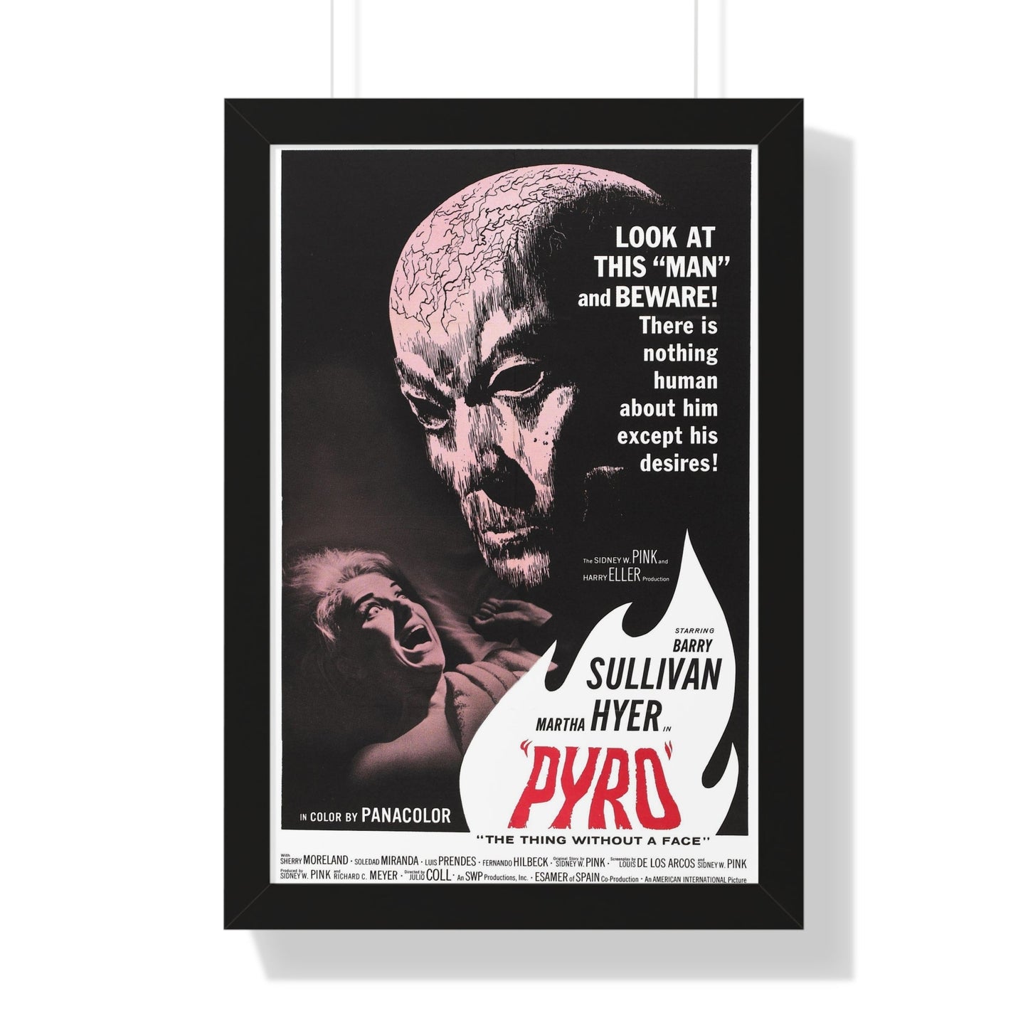 PYRO 1964 - Framed Movie Poster-16″ x 24″-The Sticker Space