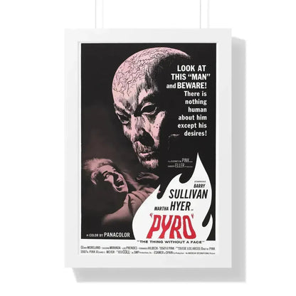 PYRO 1964 - Framed Movie Poster 16″ x 24″ White - The Sticker Space