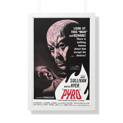 PYRO 1964 - Framed Movie Poster 20" x 30" White - The Sticker Space