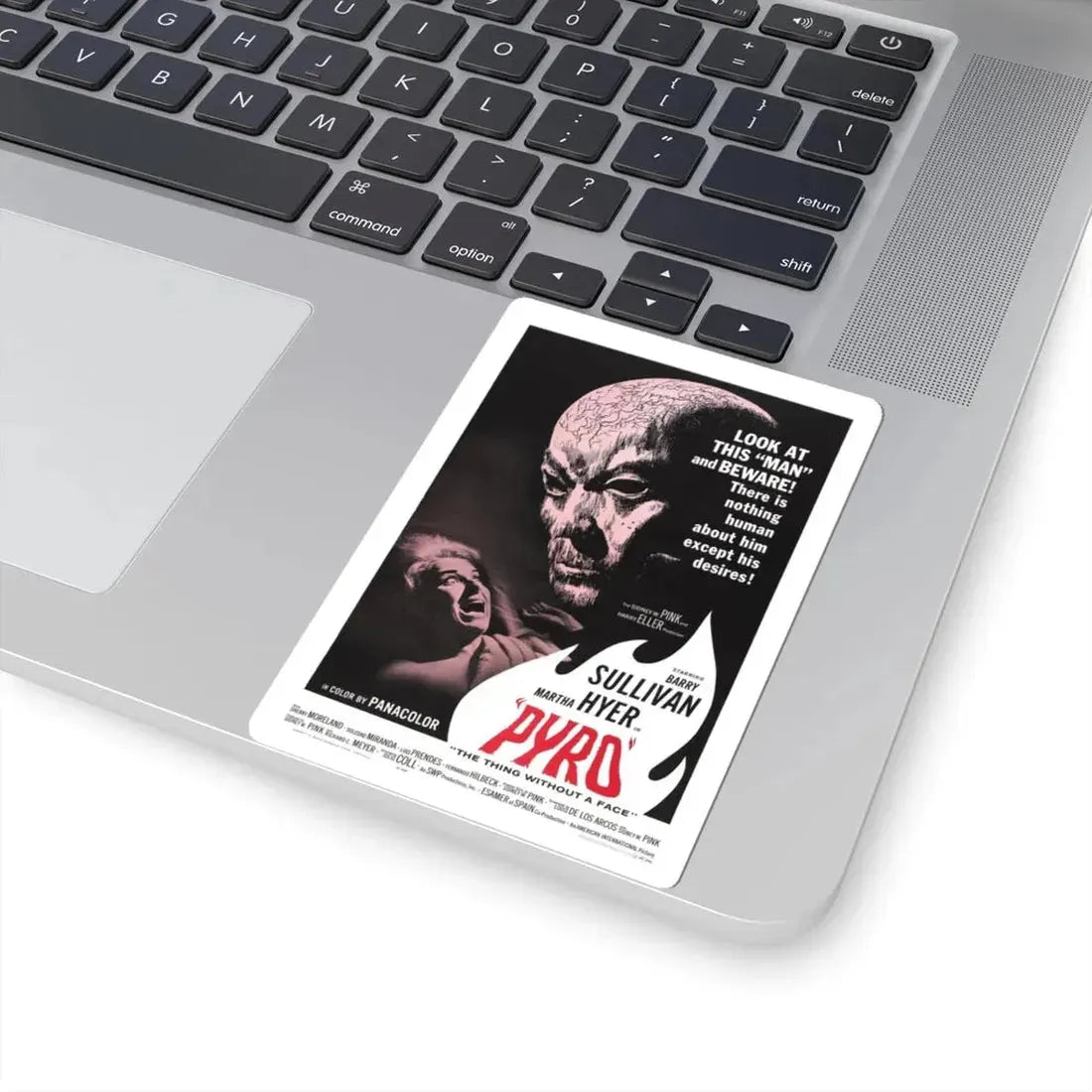 PYRO 1964 Movie Poster - STICKER Vinyl Kiss-Cut Decal - The Sticker Space