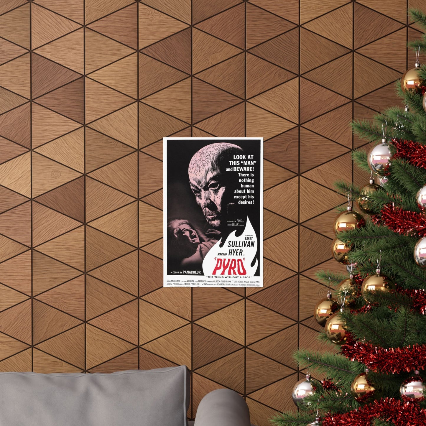 PYRO 1964 - Paper Movie Poster-The Sticker Space