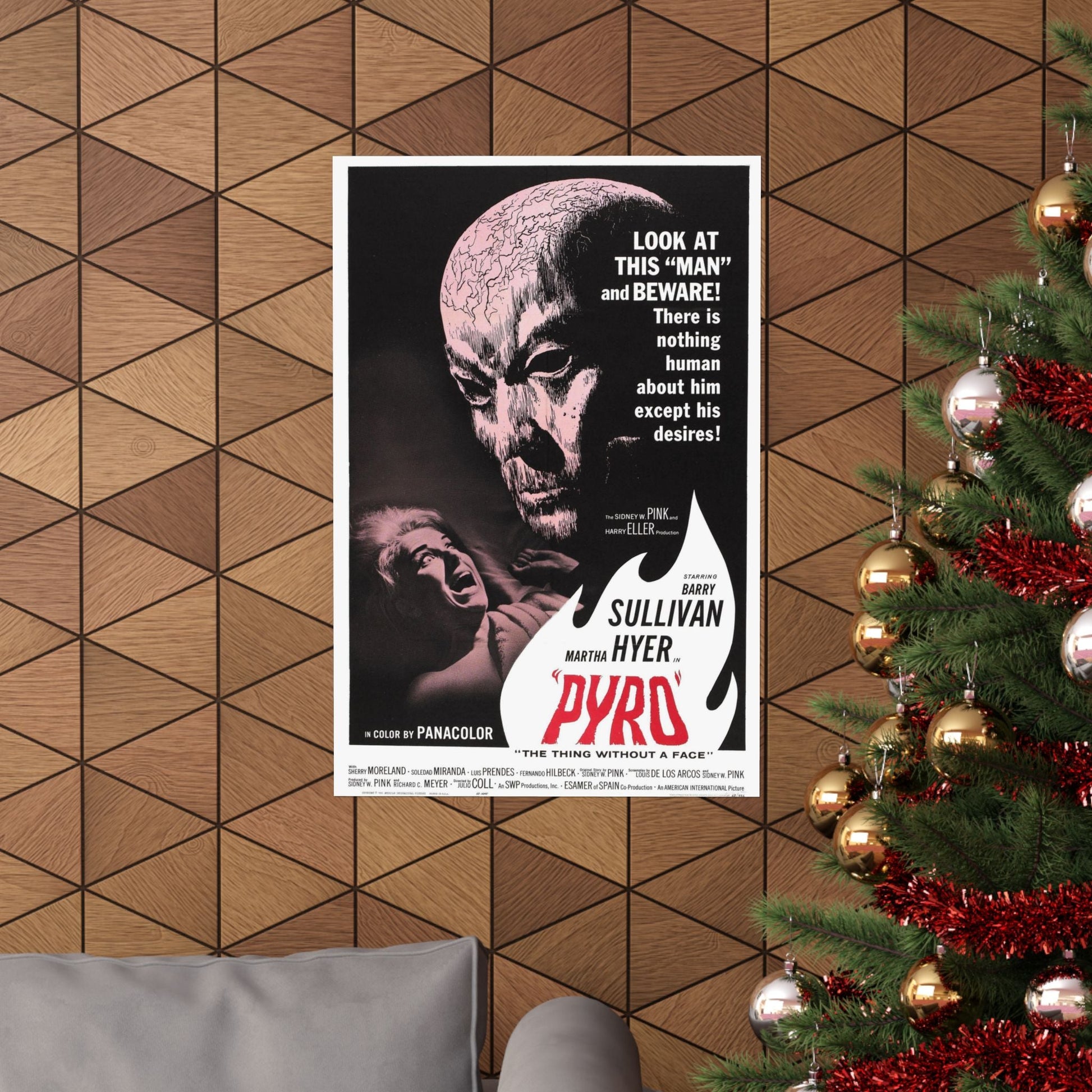 PYRO 1964 - Paper Movie Poster-The Sticker Space