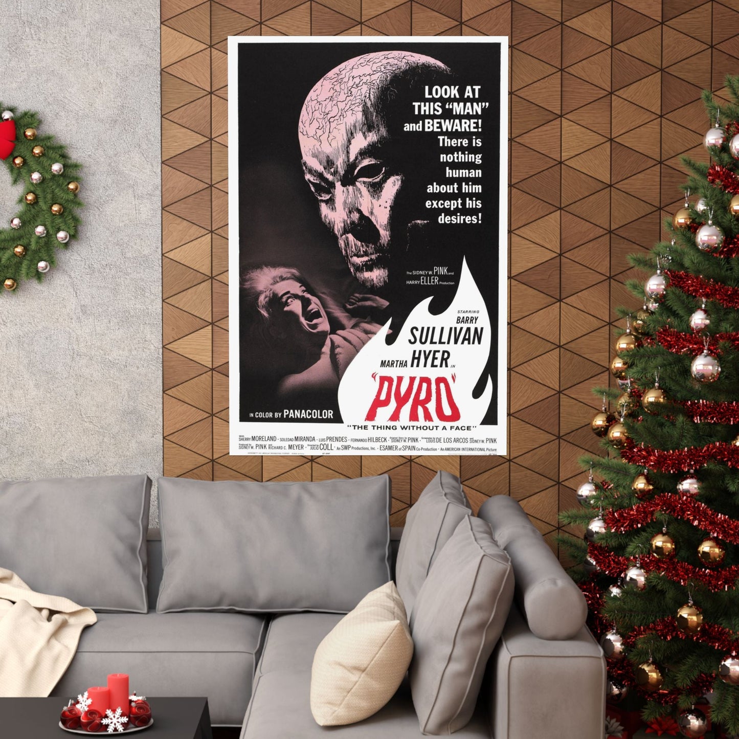 PYRO 1964 - Paper Movie Poster-The Sticker Space