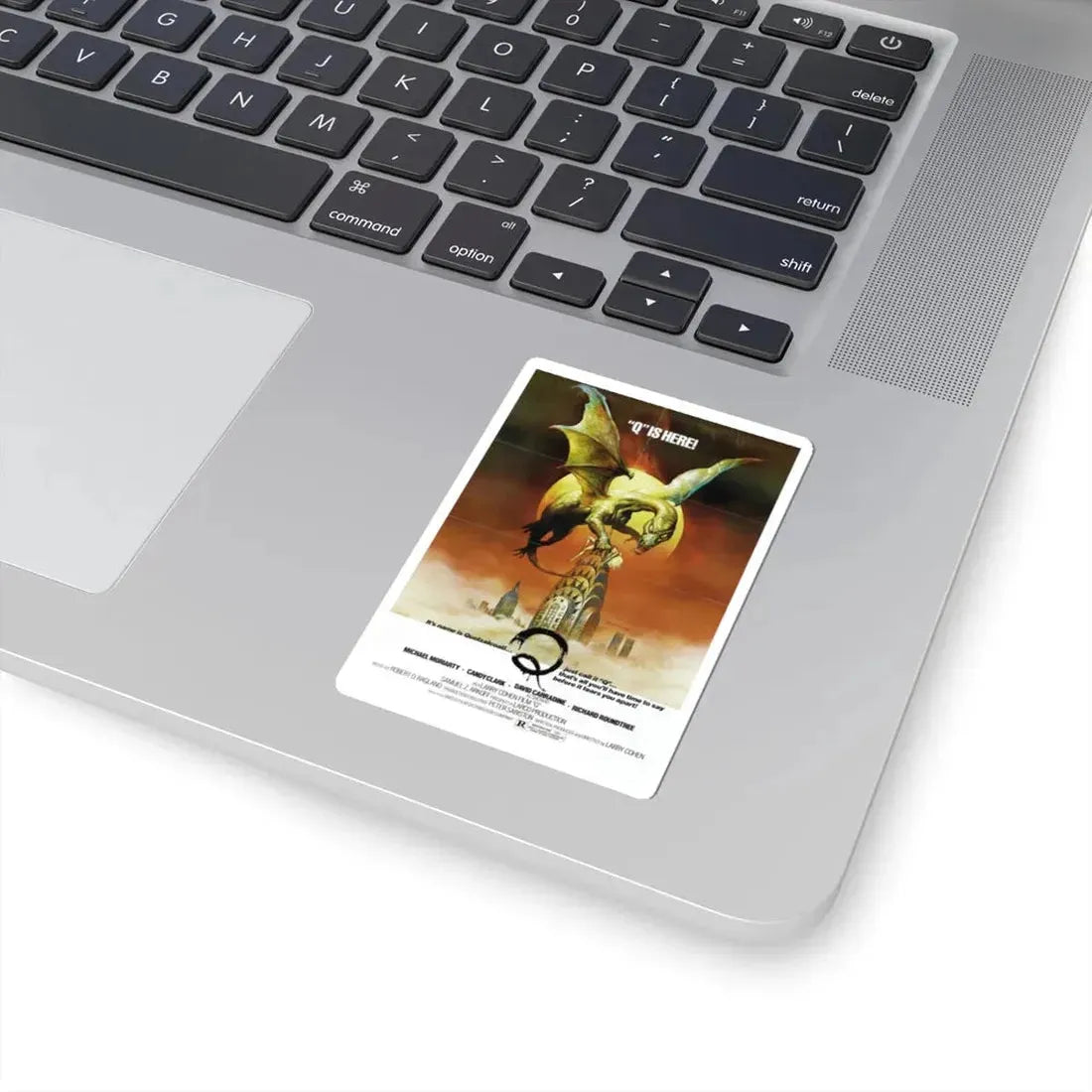 Q 1982 Movie Poster - STICKER Vinyl Kiss-Cut Decal - The Sticker Space