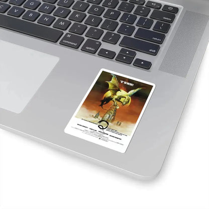 Q 1982 Movie Poster - STICKER Vinyl Kiss-Cut Decal - The Sticker Space
