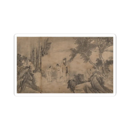 Qian Gong - Gathering at the Orchid Pavilion - dated 1607 v11 - STICKER Vinyl Kiss-Cut Decal