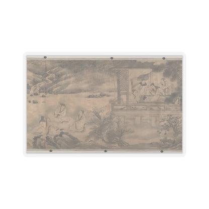 Qian Gong - Gathering at the Orchid Pavilion - dated 1607 v8 - STICKER Vinyl Kiss-Cut Decal