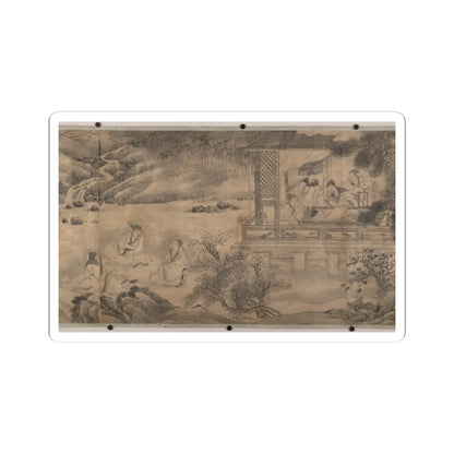 Qian Gong - Gathering at the Orchid Pavilion - dated 1607 v8 - STICKER Vinyl Kiss-Cut Decal