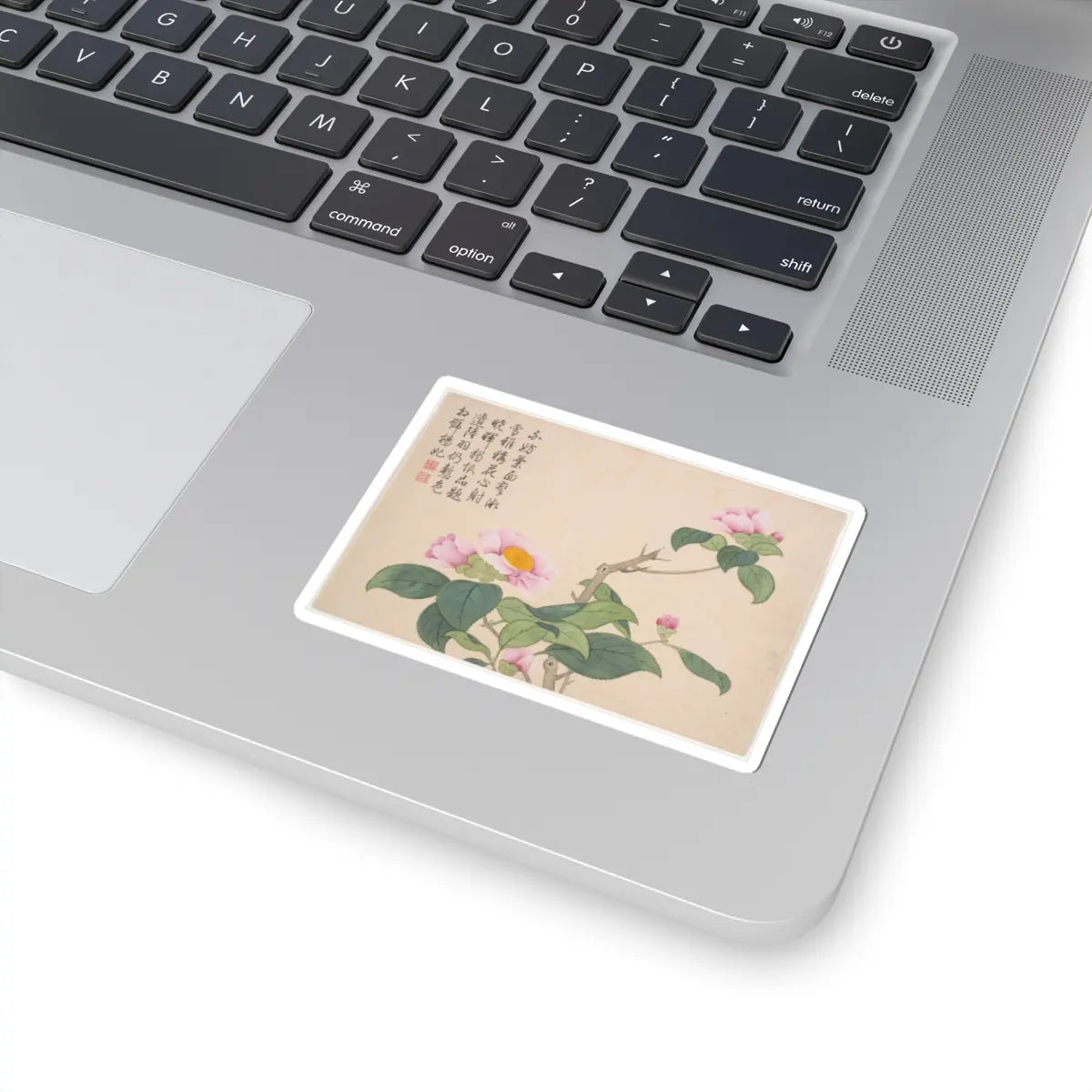 Qian Weicheng - Winter landscapes and flowers - unknown v7 - STICKER Vinyl Kiss-Cut Decal