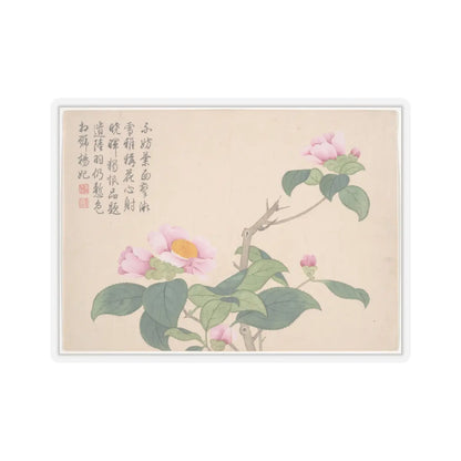 Qian Weicheng - Winter landscapes and flowers - unknown v7 - STICKER Vinyl Kiss-Cut Decal
