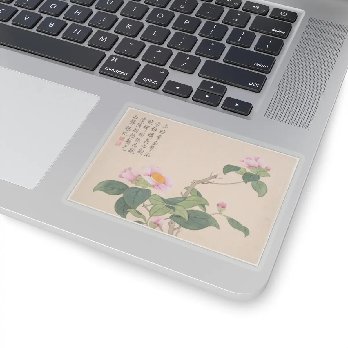 Qian Weicheng - Winter landscapes and flowers - unknown v7 - STICKER Vinyl Kiss-Cut Decal