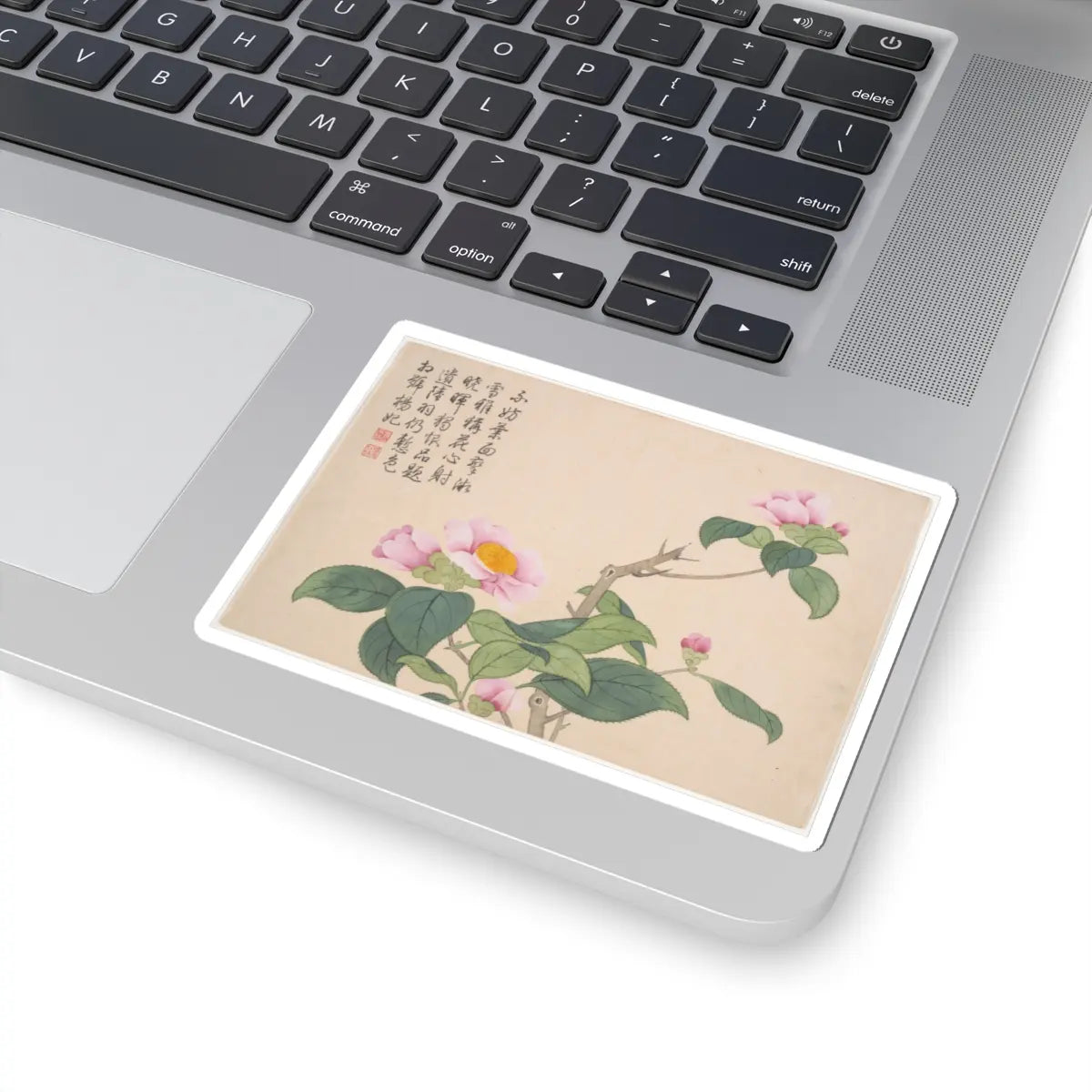 Qian Weicheng - Winter landscapes and flowers - unknown v7 - STICKER Vinyl Kiss-Cut Decal