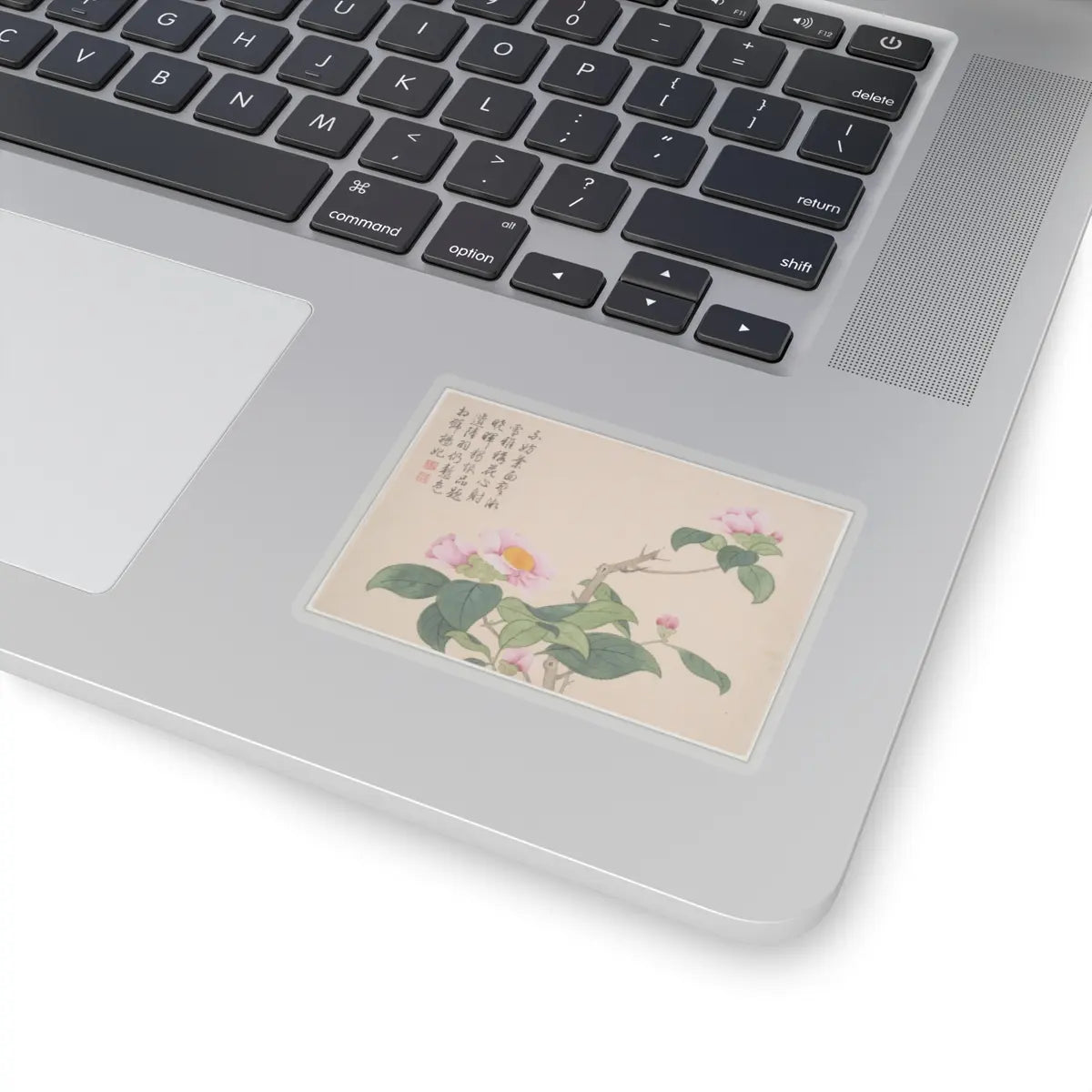 Qian Weicheng - Winter landscapes and flowers - unknown v7 - STICKER Vinyl Kiss-Cut Decal