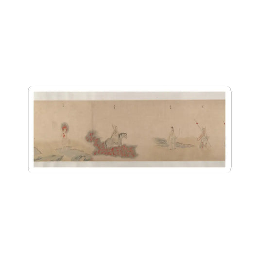 Qiu Ying - Divinities of the Planets and Constellations - 16th century v10 - STICKER Vinyl Kiss-Cut Decal