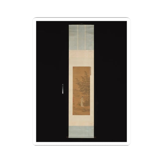 Qiu Ying - Lady in a bamboo grove - unknown v2 - STICKER Vinyl Kiss-Cut Decal