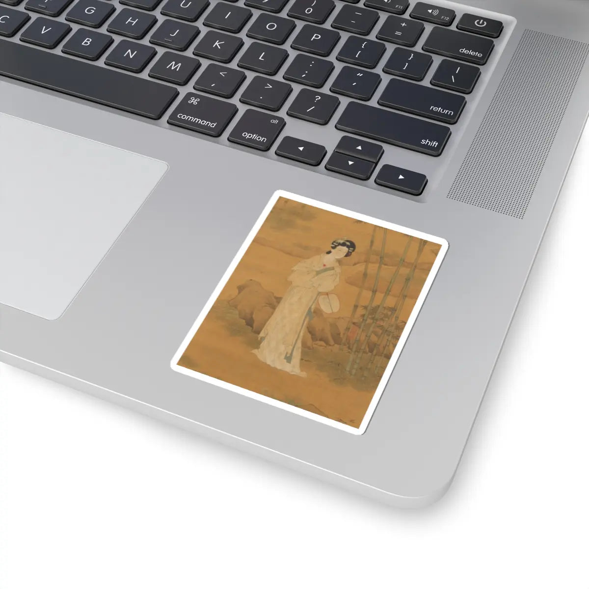 Qiu Ying - Lady in a bamboo grove - unknown v3 - STICKER Vinyl Kiss-Cut Decal