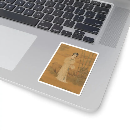 Qiu Ying - Lady in a bamboo grove - unknown v3 - STICKER Vinyl Kiss-Cut Decal