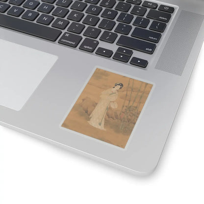 Qiu Ying - Lady in a bamboo grove - unknown v3 - STICKER Vinyl Kiss-Cut Decal