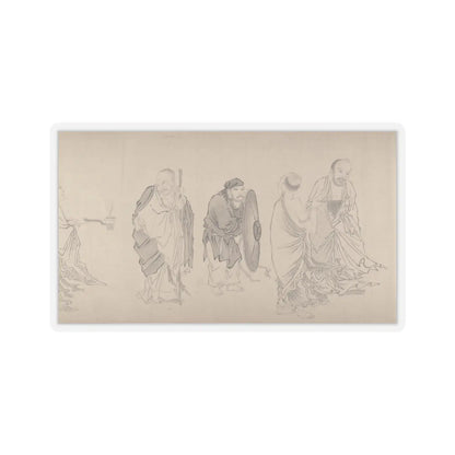 Qiu Ying - The Sixteen Luohans - 16th or 17th century v10 - STICKER Vinyl Kiss-Cut Decal