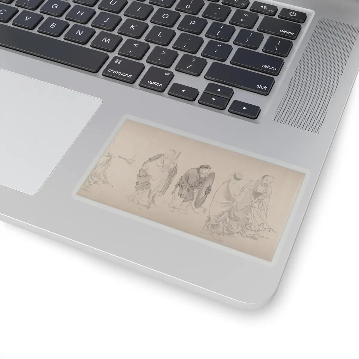 Qiu Ying - The Sixteen Luohans - 16th or 17th century v10 - STICKER Vinyl Kiss-Cut Decal
