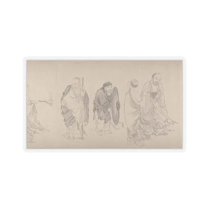 Qiu Ying - The Sixteen Luohans - 16th or 17th century v10 - STICKER Vinyl Kiss-Cut Decal