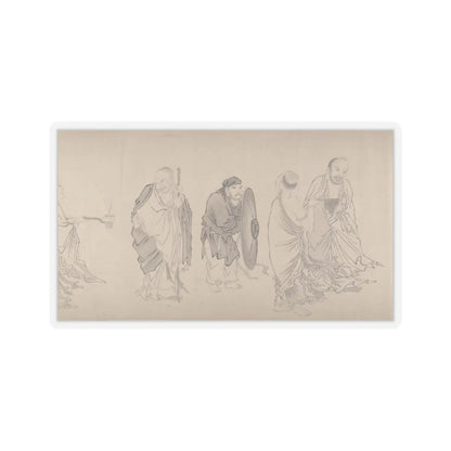 Qiu Ying - The Sixteen Luohans - 16th or 17th century v10 - STICKER Vinyl Kiss-Cut Decal