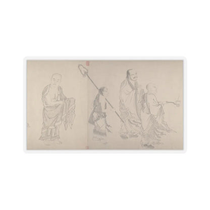 Qiu Ying - The Sixteen Luohans - 16th or 17th century v11 - STICKER Vinyl Kiss-Cut Decal
