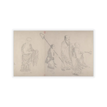 Qiu Ying - The Sixteen Luohans - 16th or 17th century v11 - STICKER Vinyl Kiss-Cut Decal