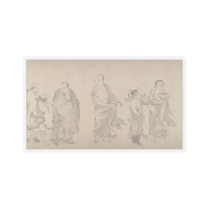 Qiu Ying - The Sixteen Luohans - 16th or 17th century v12 - STICKER Vinyl Kiss-Cut Decal