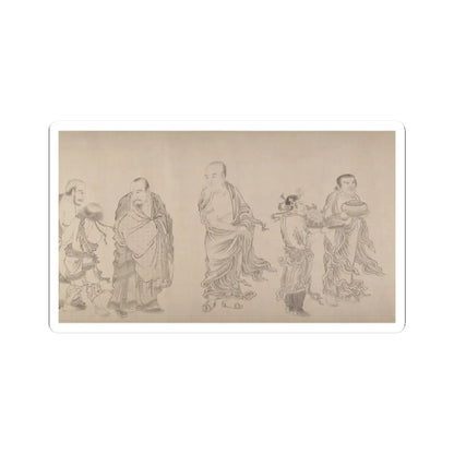 Qiu Ying - The Sixteen Luohans - 16th or 17th century v12 - STICKER Vinyl Kiss-Cut Decal