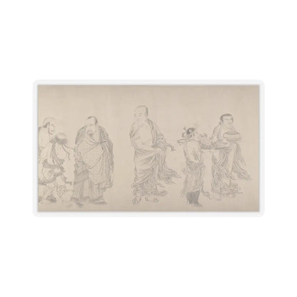 Qiu Ying - The Sixteen Luohans - 16th or 17th century v12 - STICKER Vinyl Kiss-Cut Decal