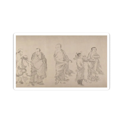 Qiu Ying - The Sixteen Luohans - 16th or 17th century v12 - STICKER Vinyl Kiss-Cut Decal
