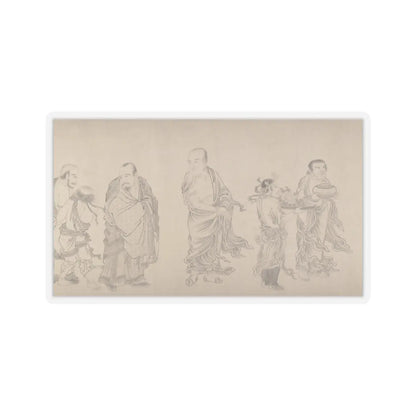 Qiu Ying - The Sixteen Luohans - 16th or 17th century v12 - STICKER Vinyl Kiss-Cut Decal