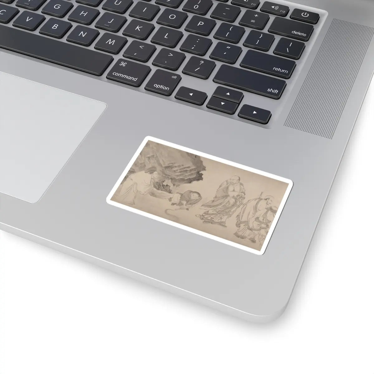 Qiu Ying - The Sixteen Luohans - 16th or 17th century v13 - STICKER Vinyl Kiss-Cut Decal