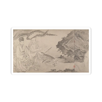 Qiu Ying - The Sixteen Luohans - 16th or 17th century v14 - STICKER Vinyl Kiss-Cut Decal