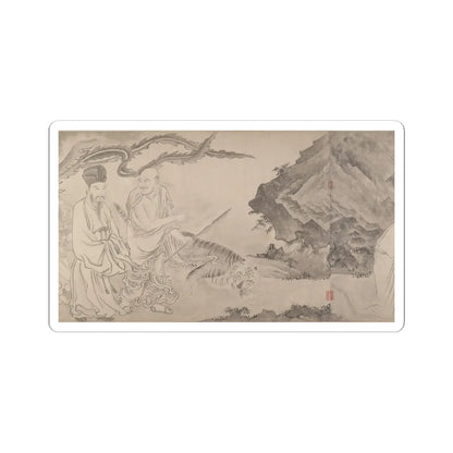Qiu Ying - The Sixteen Luohans - 16th or 17th century v14 - STICKER Vinyl Kiss-Cut Decal