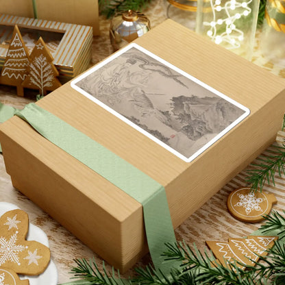Qiu Ying - The Sixteen Luohans - 16th or 17th century v14 - STICKER Vinyl Kiss-Cut Decal