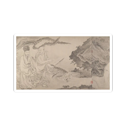 Qiu Ying - The Sixteen Luohans - 16th or 17th century v14 - STICKER Vinyl Kiss-Cut Decal