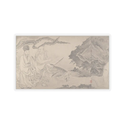 Qiu Ying - The Sixteen Luohans - 16th or 17th century v14 - STICKER Vinyl Kiss-Cut Decal