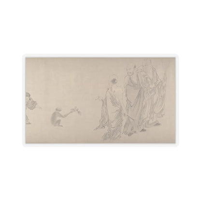 Qiu Ying - The Sixteen Luohans - 16th or 17th century v7 - STICKER Vinyl Kiss-Cut Decal