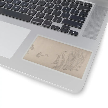 Qiu Ying - The Sixteen Luohans - 16th or 17th century v7 - STICKER Vinyl Kiss-Cut Decal