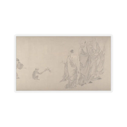 Qiu Ying - The Sixteen Luohans - 16th or 17th century v7 - STICKER Vinyl Kiss-Cut Decal