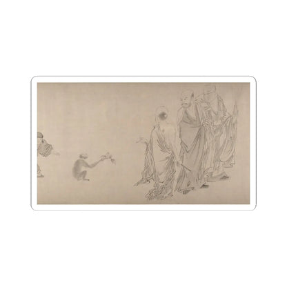 Qiu Ying - The Sixteen Luohans - 16th or 17th century v7 - STICKER Vinyl Kiss-Cut Decal