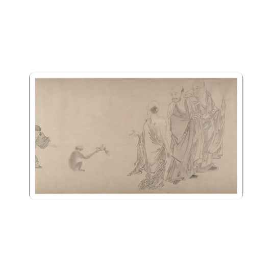 Qiu Ying - The Sixteen Luohans - 16th or 17th century v7 - STICKER Vinyl Kiss-Cut Decal