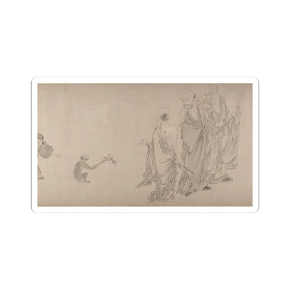 Qiu Ying - The Sixteen Luohans - 16th or 17th century v7 - STICKER Vinyl Kiss-Cut Decal