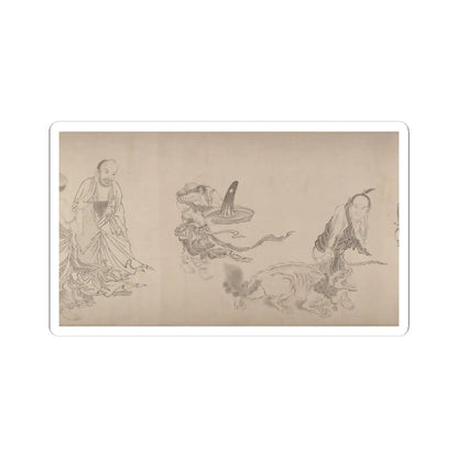 Qiu Ying - The Sixteen Luohans - 16th or 17th century v9 - STICKER Vinyl Kiss-Cut Decal