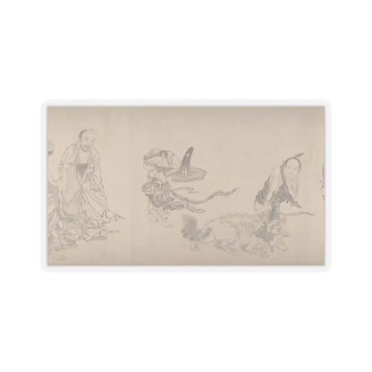 Qiu Ying - The Sixteen Luohans - 16th or 17th century v9 - STICKER Vinyl Kiss-Cut Decal