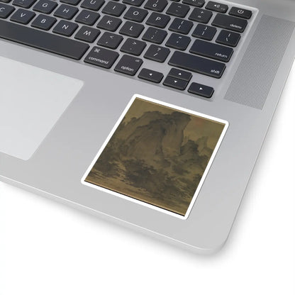 Qu Ding - Summer Mountains - ca. 1050 v12 - STICKER Vinyl Kiss-Cut Decal
