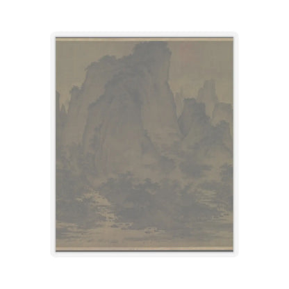 Qu Ding - Summer Mountains - ca. 1050 v12 - STICKER Vinyl Kiss-Cut Decal